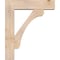 Ekena Millwork Legacy Block Smooth Bracket w/ Offset Brace, Douglas Fir, 7 1/2"W x 30"D x 36"H BKT0806X30X36LEC05SDF - alternate 2